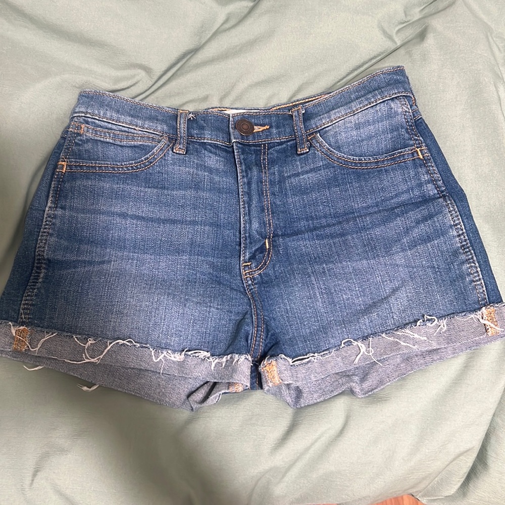 abercrombie and fitch high waisted shorts